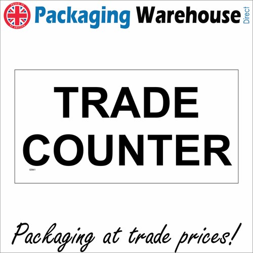 Sign trade counter shops - sign,