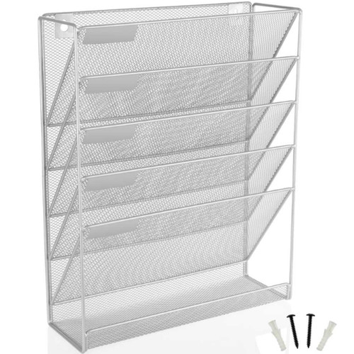 Silver wall paper - paper, holder