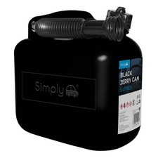 5L Jerry Fuel Can Black