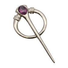Purple Stone Penannular