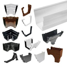 FloPlast UPVC Gutter Rainwater Niagara Ogee PVC Guttering Drainage