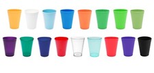 Harfield Tumblers 200ml (Pack of 6) HQ Unbreakable Reusable Plastic Cups