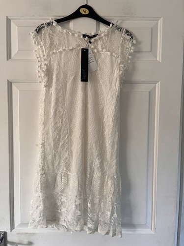 Zanzea white lace - lace, dress