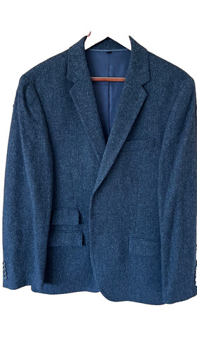 Crew suit jacket charcoal - suit,