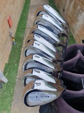 GENTS RIGHT HAND CALLAWAY X14 STEELHEAD  IRONS 