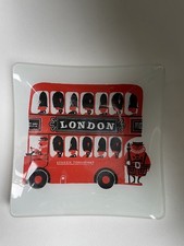 Vintage Kenneth Townsend Chance "Sights of London" Dish Midcentury 1960s