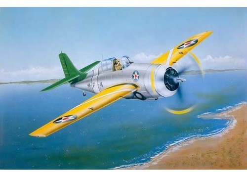 Trumpeter scale f4f 3 - 1:32, f4f-3