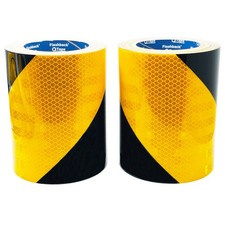 Black & Yellow Chevron