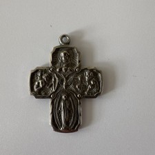 Vintage Silver Tone Religious
