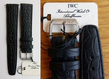 IWC 19mm Ingenieur & Portugiese Strap Band with Stainless Steel Buckle. N.O.S.