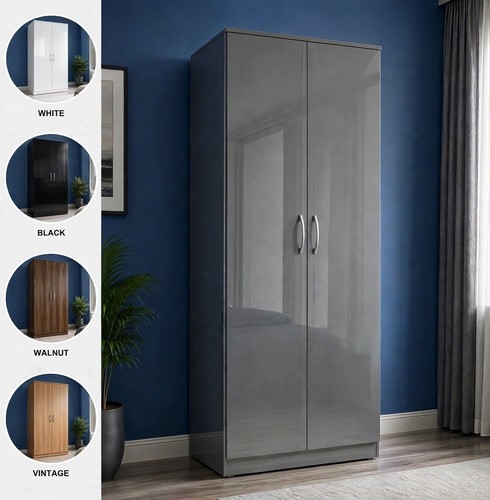 Wooden wardrobe door modern - wooden,