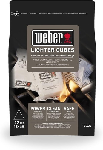 Weber lighter cubes bbq - weber, cubes/bbq