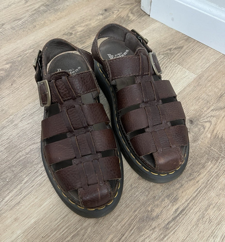 Martens brown leather - brown,