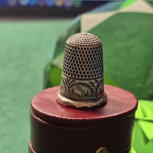 Antique sterling silver sewing - sterling,