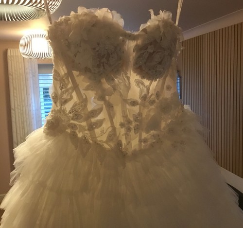 Sophie tolli white - white, strapless