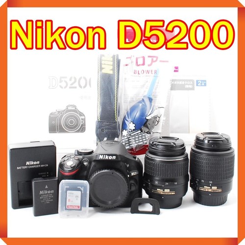 Nikon d5200 dslr camera - dslr, with