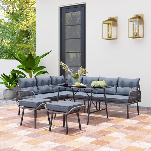 Piece rattan garden - 6,