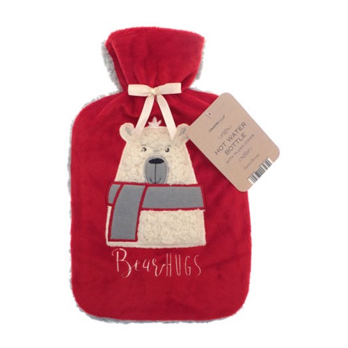 Hot water bottle warm - hot,