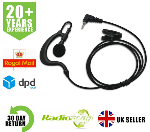 Listen only shape earpiece - listen, g-shape