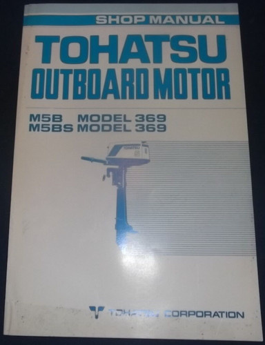 Tohatsu nissan m5b 369 m5bs - m5b,