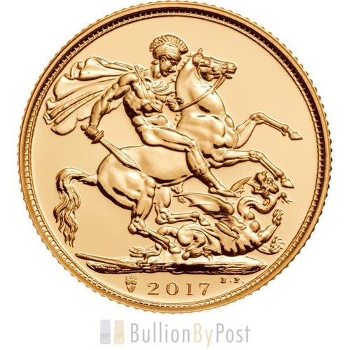 2017 gold sovereign elizabeth - gold,