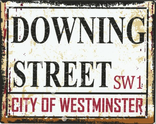 Downing street metal - downing,