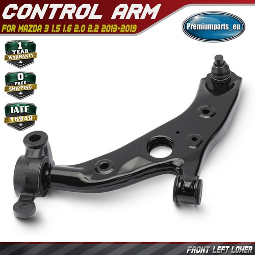 Front left lower wishbone - front,