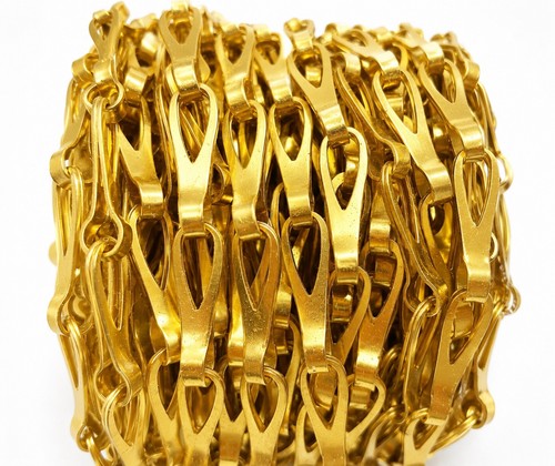 Polished brass chandelier - polished,