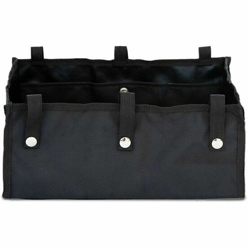 Black basket under seat - black,
