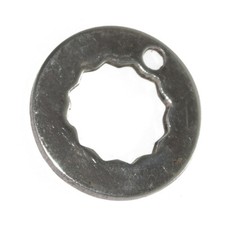 Lambretta rear hub nut - hub, lock