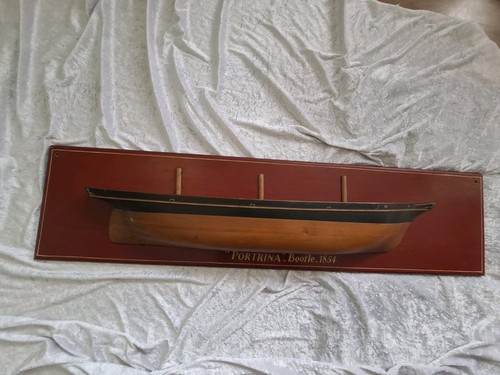 Vintage half ship - vintage, wooden
