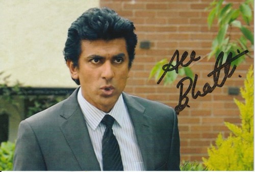 Ace bhatti hand signed 6x4 - ace,
