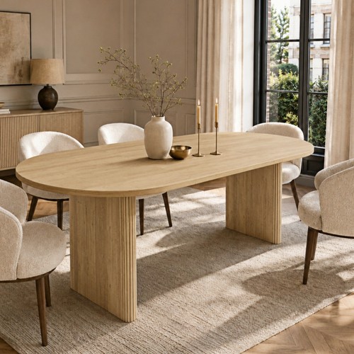 Extendable dining table - , for