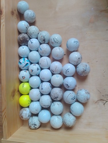 Random used golf balls - 42, for