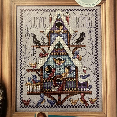 Joan elliott winter - joan, birdhouse