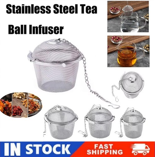 Stainless steel mesh tea - steel,