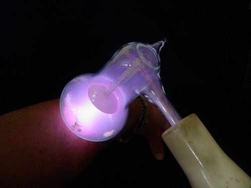 Electrode emitter sulfur - rf,