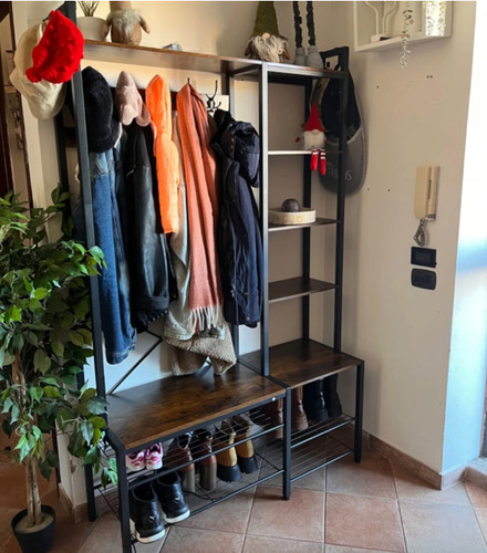 Large tree coat stand rustic - large,
