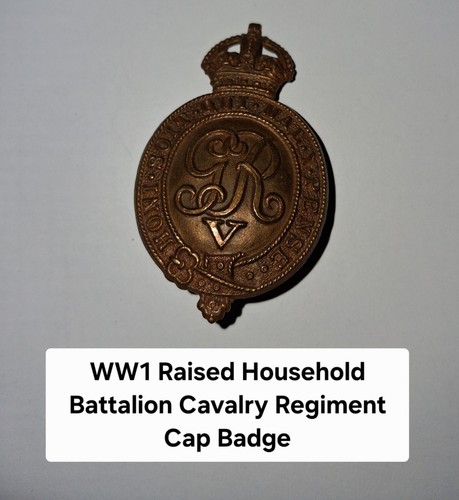 Ww1 raised household battalion - ww1,