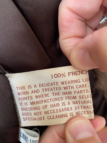 Real fur jacket size - real,