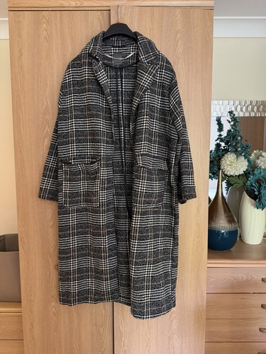 Primark long check - primark, coat
