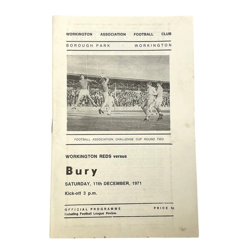 Workington afc bury - v,