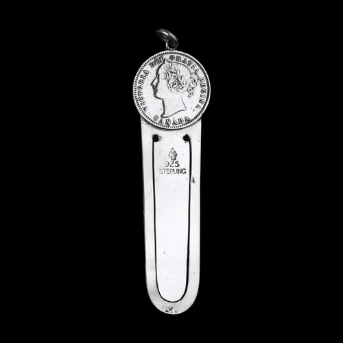 Antique silver bookmark royal - antique,