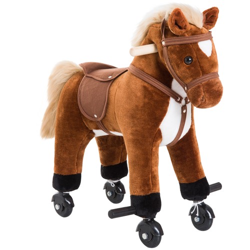Homcom rocking horse ride - rocking,