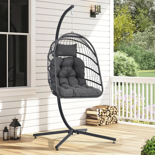 Wicker rattan hanging - wicker, chair