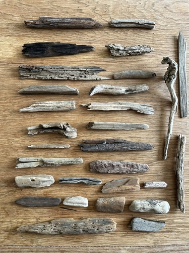 Driftwood pieces weathered - 29,