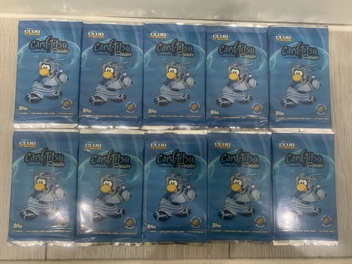 Disney topps club penguin card - topps,