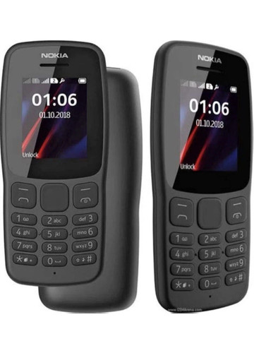New nokia 106 dual sim - 106, dark
