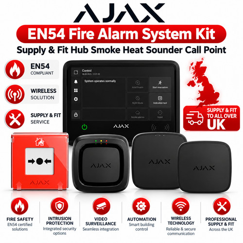 Ajax en54 fire alarm system - en54,