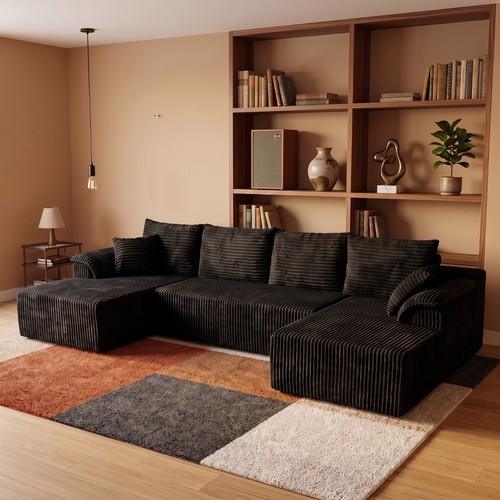 338cm shaped seater - u-shaped, cloud